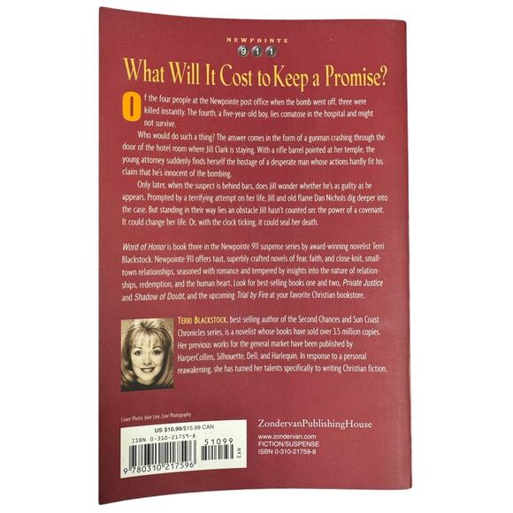 Word of Honor by Terri Blackstock (Paperback) - Picture 3 of 8